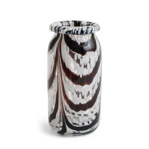 [HAY](대구신세계)헤이 HAY  Splash Vase Roll Neck X-Small Coffee and white 스플래쉬 베이스 롤 넥 ...