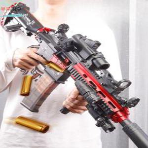 탄피배출 M416 M4A1 전동 다트총 가스건 블로우백 남성용 너프건 소총 수정탄
