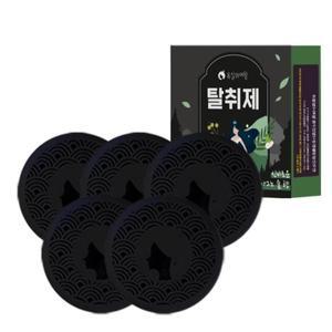 [하프클럽/욕실의여왕]욕실의여왕 고체형 실내 탈취제 아그노숲 5개