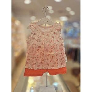 [셀러허브 1]아가방 세이브존03 아가방 핑크 일라 민소매 내의세트 AG01R357660A