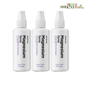 3개/아쿠아쿨 마그네슘 스프레이 120g 리커버리 멘톨
