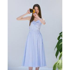 [에고이스트](강남점)[BLUE LABEL] 스모킹 뷔스티에 롱 원피스 (ER2OOP06,ER3OOP41)