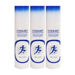 쿨셋 뿌리는 마그네슘 쿨 스포츠 마사지 스프레이 120ml / 3개 / DY