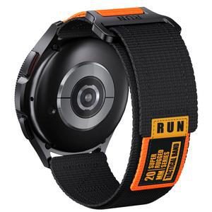 갤럭시 시계 용 나일론 루프 밴드 7 6 5 4 44mm 40mm 5 pro 45mm 스포츠 20mm 팔찌 Galaxy Watch6 클래식 47mm 43mm 스트랩
