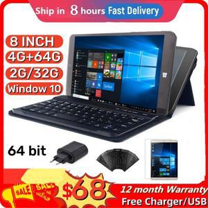 게임용태블릿 8인치 32 비트 AR1 윈도우 10 포켓 태블릿 PC 2GB RAM 32GB ROM 1280x800 픽셀 IPS 스크린 듀