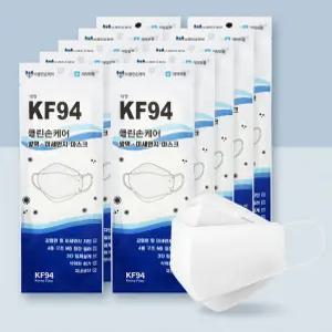 클린손케어 더편한 방역마스크 KF94 (대형)(백색) 100매