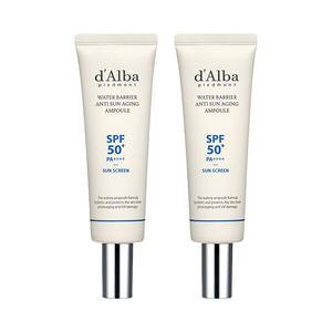 달바 선앰플 워터 베리어 안티에이징 50ml x2 선크림썬앰플