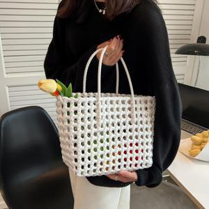 젤리 pvc 쇼핑백 여름가방 이너 파우치 포함 바캉스 토트백 비치 스타일 가방 6color