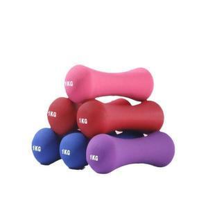 귀여운 덤벨 디자인 유선스타일 피치핑크 2개 각0 5kg 1kg 뼈 750g 500g