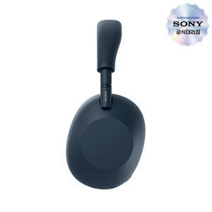 소니 무선 노이즈캔슬링 헤드폰 WH-1000XM6 미드나잇 블루
