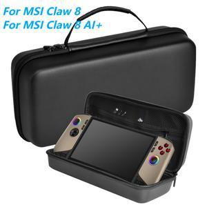 EVA 하드 운반 케이스 방수 여행 콘솔 MSI Claw 8 AI + 용 휴대용 파우치 보호
