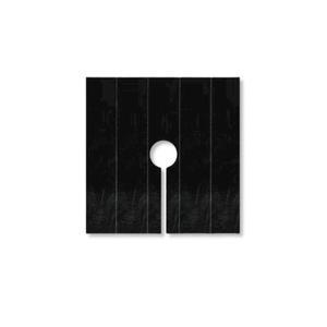 제초매트 100매 부직포 조각 묘목 100 장 과수 덮개 1.0x1.0m 농사용