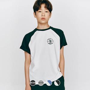 [지오다노주니어] 03095521 코튼 프린트 라글란 반팔티