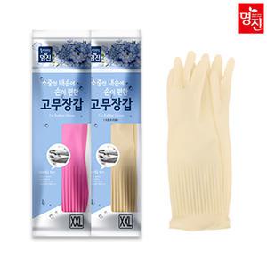 명진 고무장갑/특특대/10개/주방용/청소용/가정용고무장갑/크린랩/태화