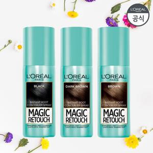 로레알 파리 뿌리는 새치염색! 매직리터치 새치커버 스프레이