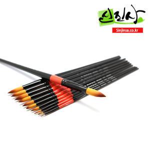 신진사 미술붓-로빈 747 수채화붓 둥근붓(10호)