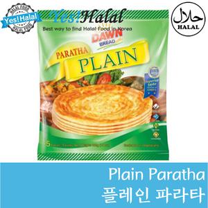 파라타 플레인 인도식품 할랄식품 Plain Paratha Halal Food (5장/400g, Dawn)