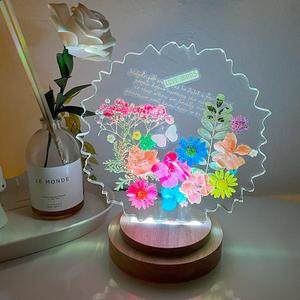[문구티쳐] 토단 레진아트 LED 압화등 만들기 1인세트 DIY 레진공예 압화무드등