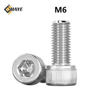 볼트 M5 육각 소켓 캡 헤드 나사 스테인리스 스틸 304 6 8 75 80 85 90 95 100 110 120 130 140 150 160mm