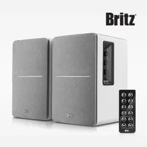브리츠 BR-1600BT (화이트) 블루투스 스피커 45W TV 컴퓨터 PC 스피커 광단자