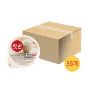 CJ 햇반 백미밥 210g x 36개
