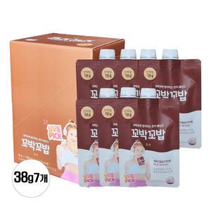 비브리브 꼬박꼬밥 챙겨먹는 한끼 쉐이크 초코 38g 7개