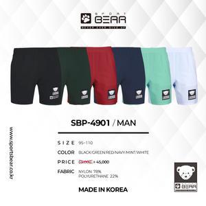 스포츠베어 반바지 SBP-4901 6종 베어라벨 남여 트리코트 냉감 팬츠 배드민턴반바지 오남스포츠