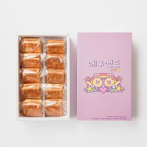 [충주씨샵_메구제과]충주사과메구 반반샌드(34g×10개입/34g×6개입)
