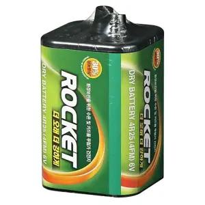 로케트 랜턴건전지 4R25 4FM.6V.1개/대형/건전지/밧데리/캠핑/큰랜턴/대형손전등/후레쉬/교체/망간/직사각