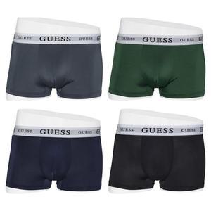 [게스언더웨어](강남점)NEW 남성(4종SET)화이트 로고밴드 드로즈(GEMDR163)