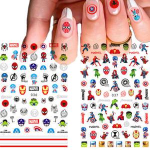 3D 애니메이션 디즈니 스파이더맨 네일 아트 스티커 제품 장식 DlY 미키 마우스 장식품