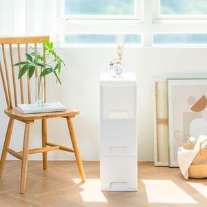 블랑 다용도 틈새서랍장 22cm 3단