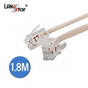 전화선 케이블 RJ12 6P2C 1.8M LS-TEL6P2C-1.8M [H@lu]