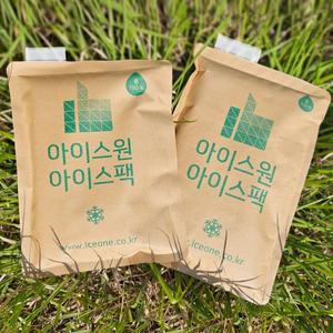 [아이스원] 엄지 종이 수지없는 아이스팩 반제품 16x24 500매
