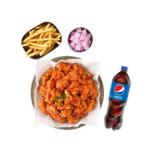 [멕시카나치킨] 순살양념치킨+멕시감자+콜라1.25L