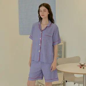 댑 블루러쉬 프리브 잠옷세트 공용_DPJ17347