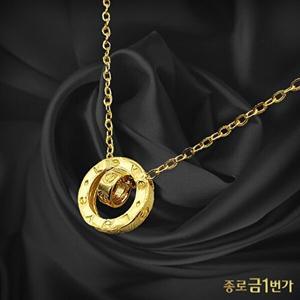 [종로금1번가]여자 순금 목걸이 러브  3.75g