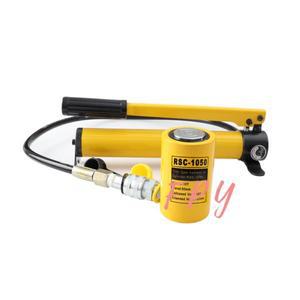 쇼트 타입 유압 실린더 RSC-1050 리프팅 잭 CP-180 수동 펌프 포함