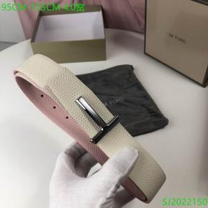 톰포드 Tom Ford [세금포함] [정품] lychee grain cowhide 화이트 벨트 40mm 95~125cm 남자벨트 가죽벨트
