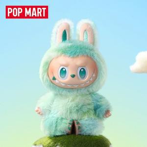 팝마트 라부부 정품 3.0 피규어 소장품 마카롱 플러시 인형 블라인드박스 고무소재