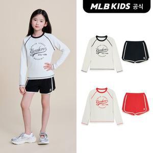 [MLB키즈 공식] 25SS 바시티 래쉬가드 세트 (2color) 7ASWV2353