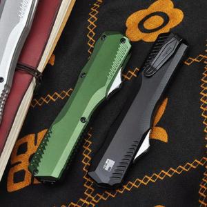 KS9000 Livewire OTF 나이프 Tanto/Drop 스톤 워시 야외 캠핑 CPM20CV CNC 알루미늄 핸들 EDC 포켓 도구
