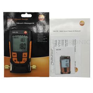 Testo 552 디지털 진공 게이지 0560 측정기 블루투스 호환 0-26.66mbar