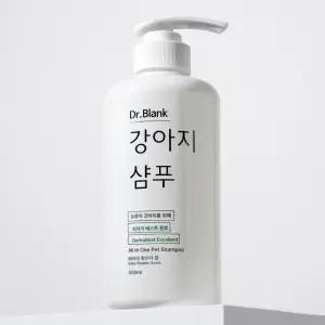 [내일도착]닥터블랭크 저자극 강아지 샴푸 베이비파우더향 500ml 1개