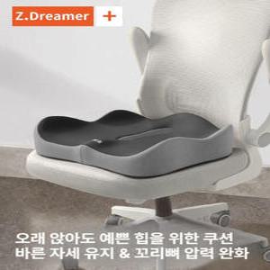 꼬리뼈 통증 완화 무하중방석 무중력 사무실 치질 쿠션 커버 등 자세교정 허리