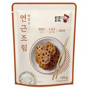 반찬단지 연근조림 120g 10개 이강산닷컴