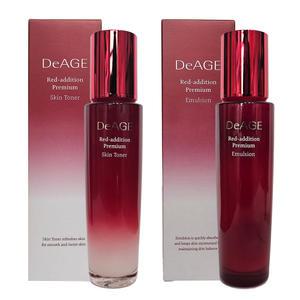 참존 디에이지 레드 애디션 프리미엄 2종 스킨토너 + 에멀젼 각 130ml