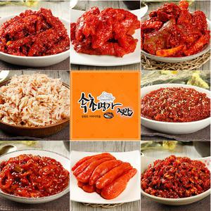 [속초명가젓갈]대용량 600g 1kg 실속모음전 명태회무침 가자미식해 생더덕무침 갈치속젓 명란젓 창난젓 낙지젓갈 어리굴젓 오징어밥식해 가리비 청어알 토하젓
