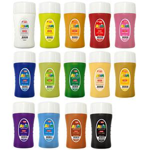 티티경인 아쿠아 물감 수채화 대용량 그림 220ml 14색상 미술 어린이 초등학생 교구 취미 선물