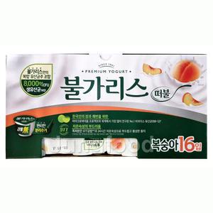 남양 떠먹는 불가리스 복숭아 85g x 16개/아이스발송